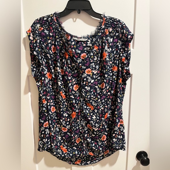 Tops - Daniel Rainn Bernal Split Neck Blouse